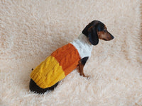 Candy Corn Pet Costumes,Dog Sweater Halloween Costumes,Candy Corn Pet Costumes,Puppy Cat Dog Halloween Sweater