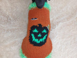 Dog costumes pumpkin sweater, dog costumes for halloween, pumpkin halloween costumes for pets, puppies, cat and dog sweater for halloween