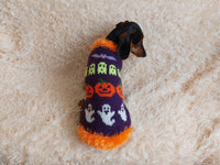 Pet Costumes Pumpkin Ghost Bat Sweater Dog Halloween Costumes Pet Halloween Costumes Pumpkin Puppy Cat Dog Halloween Sweater