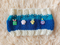 Wool scarf snood for dogs, scarf snood for small dogs, snood for dachshund, scarf for dachshund