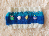 Wool scarf snood for dogs, scarf snood for small dogs, snood for dachshund, scarf for dachshund