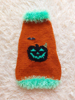 Dog costumes pumpkin sweater, dog costumes for halloween, pumpkin halloween costumes for pets, puppies, cat and dog sweater for halloween