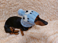 Sheep Warm Winter Dog Snood Hat, Pets Snood Hat