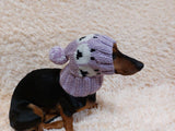 Sheep Warm Winter Dog Snood Hat, Pets Snood Hat