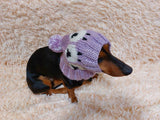 Sheep Warm Winter Dog Snood Hat, Pets Snood Hat