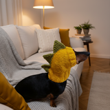 Dino dog hat,dino dog cloches hat snood