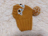 Hat with bears for dog-Warm Winter Dog Snood Hat, Pets Snood Hat