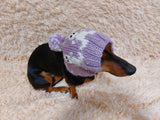 Snood hat winter for pets, warm winter hat for dog warm ears