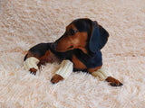 5 color Angora wool dog leggings, dachshund leggings, warm dog paws, warm dachshund paws, dog clothes leggings, dachshund clothes leggings