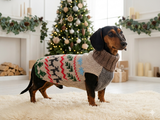 Christmas party pet outfit jumper,dog clothes christmas sweater,christmas gift for dog lovers knitted sweater.