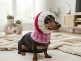 Mohair Wool Super Warm Winter Dog Hat, Hat dog warm winter with pompom