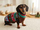 Christmas party pet outfit jumper,dog clothes christmas sweater,christmas gift for dog lovers knitted sweater.