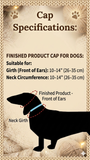 Dog snood hat hare, warm ears, winter snood rabbit for dachshund