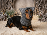 Snood hat for dog wolf