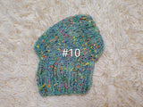 14 color Dog Hat Alpaca Tweed Striped, Knitted Set Warm Pet Clothes outfit apparel, Closed Ear Cap for Dachshunds beanie