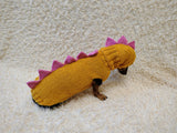 Dino-Themed Dog Sweater Set – Unique Handmade Pet Outfit