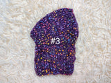 14 color Dog Hat Alpaca Tweed Striped, Knitted Set Warm Pet Clothes outfit apparel, Closed Ear Cap for Dachshunds beanie