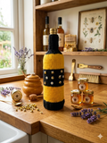 Knit Bee Wine Bottle Cover | Honeybee Kitchen Decor