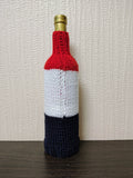 Maritime Style Wine Bottle Cover | Unique Captain Gift