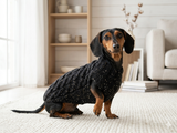 Alpaca Wool Warm Winter Pet Jumper, Dachshund clothes knitted sweater, knitted wool sweater for dachshund or small dog