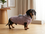 Mohair hoodie for pet super warm winter sweater with hood for dog