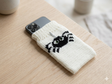 Case for iPhone Spider,Knitted phone case