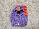 Double Pom Pom Dog Hat — Warm Wool Blend Winter Accessory