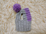 Dog hat pom-poms, warm winter clothes for pets, cap cloches ears dachshunds outfit apparel, pet lover gift