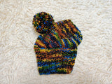 Cozy Winter Dog Balaclava Snood | Hand-Knit Pet Hat with Pom-Pom
