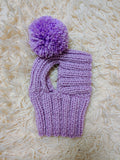 22 color Dachshund Snood for Ears Out, Cozy Dog Hat with Pom, Crochet Puppy Beanie, Winter Pet Clothing, Cute Dog Outfit, Custom Dog Gift