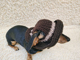 Cowboy Panama hat for dogs, summer cap dachshund, sun protection with open ears panama pet outfit apparel lover gift
