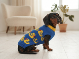 Dog clothes jumper with ducks-Clothes for dogs sweater with ducks, jumper with ducks for dachshund