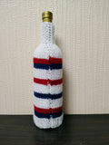 Handcrafted Sailor Theme Wine Sleeve | Yacht Party Gift