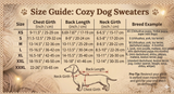 Dachshund dinosaur knitted sweater, dinosaur sweater for dogs, clothes dinosaur knitted sweater for dogs
