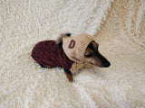 Sweatshirt winter coat for dogs, jumper for dachshunds, hoodies for pets