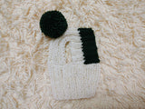 Cute Hand-Knitted Dachshund Snood and Pom-Pom Beanie Set - Cozy Dog Hat and Neck Warmer