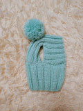 22 color Dachshund Snood for Ears Out, Cozy Dog Hat with Pom, Crochet Puppy Beanie, Winter Pet Clothing, Cute Dog Outfit, Custom Dog Gift