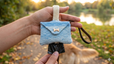 Dispenser for bags for dogs, holder bags for dogs, dispenser for dogs for treats, purse for bags for dogs, hanger for bags for dogs