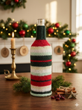 Decor Bottle, Wine Accessories, Knitted bottle,Wine Decor, Crochet Bottle, Bottle Sweater, Bottle Cozy, Gift Wine Bottle, Wine Case