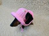 Panama dog an Easter bunny, summer hat for dachshund, sun protection with open ears