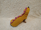 Dino-Themed Dog Sweater Set – Unique Handmade Pet Outfit