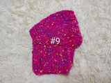 14 color Dog Hat Alpaca Tweed Striped, Knitted Set Warm Pet Clothes outfit apparel, Closed Ear Cap for Dachshunds beanie
