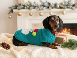 Christmas Warm Winter Wool Sweater With Snowman For Dog,Christmas Jumper For Dachshund