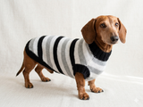 Knitted sweater for small dog clothes for dachshunds