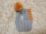 Dog hat pom-poms, warm winter clothes for pets, cap cloches ears dachshunds outfit apparel, pet lover gift