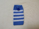 Handmade Knit Nautical Phone Case - Summer Vibes Collection-Nautical Striped Knit Phone Sleeve -Cute Coastal Phone Pouch
