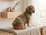 Military hooded sweater for dachshund or small dog, camouflage hoodie for dachshund