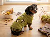 Pet clothes with bee sweater for dogs with wasp, bee dachshund clothes jumper