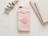 Knitted phone case,Phone Case, Smartphone Case, iPhone Case, Knitted Case, Handmade Case,phone accessory, phone holder,case for phone