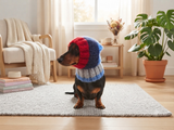 Mohair Wool Super Warm Winter Dog Hat, Hat dog warm winter with pompom